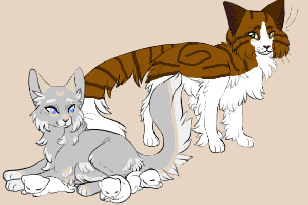 Tigerflame and Clearfrost