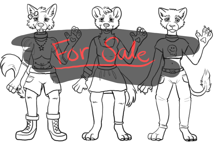 character lines for sale c: