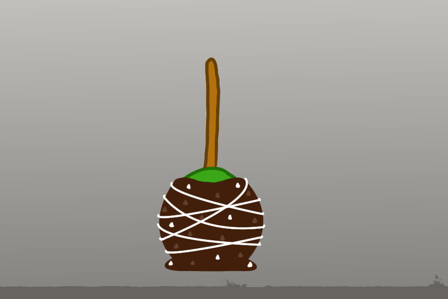 Colored In Candy Apple