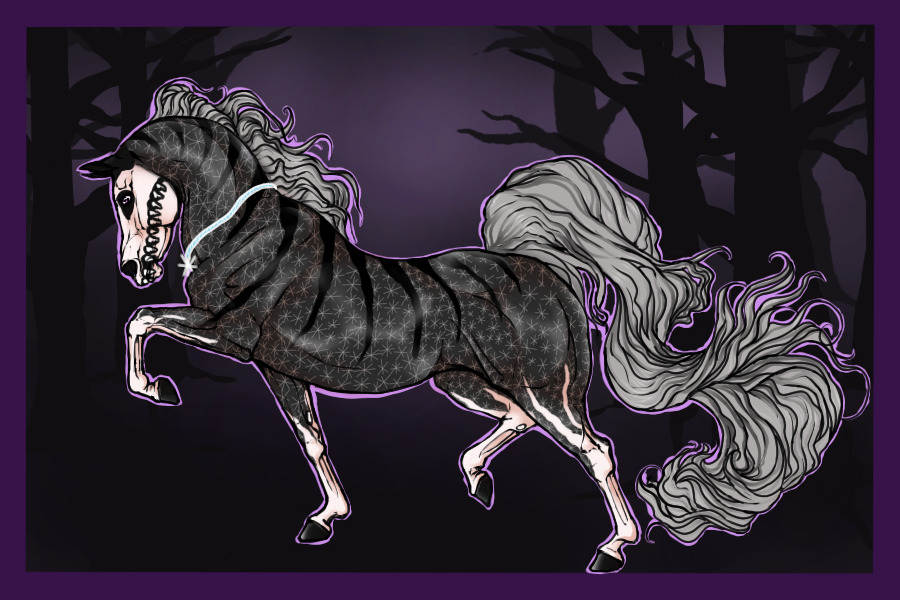 #00011 Snowflake Dappled Grey