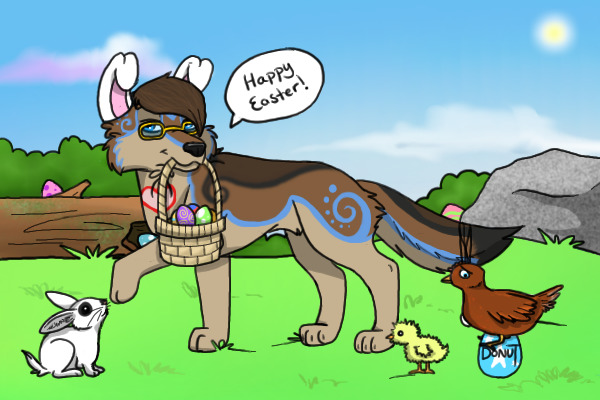 Happy Easter Moggy!