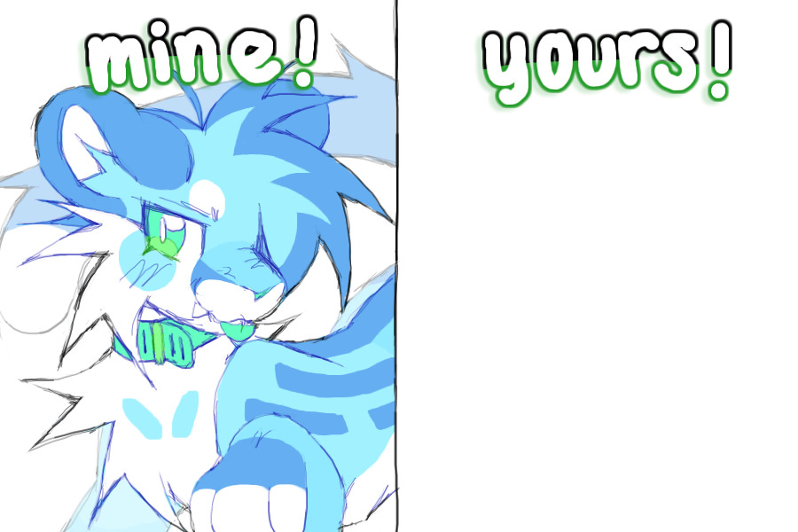 mine vs yours :3