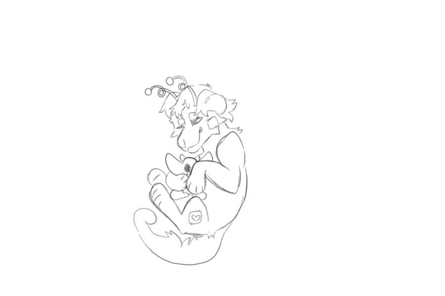 my new comfort character