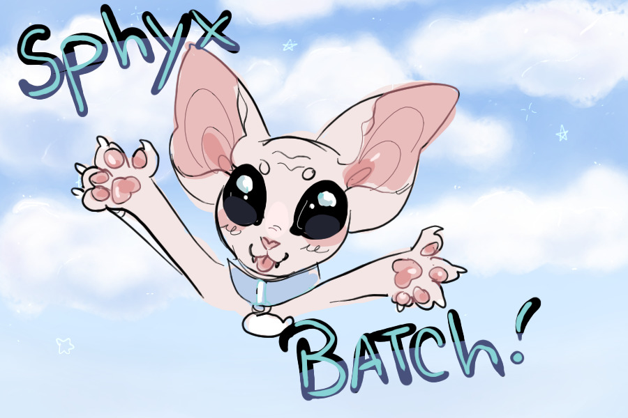 [WINNERS POSTED !!] Sphynx Marumi batch!!