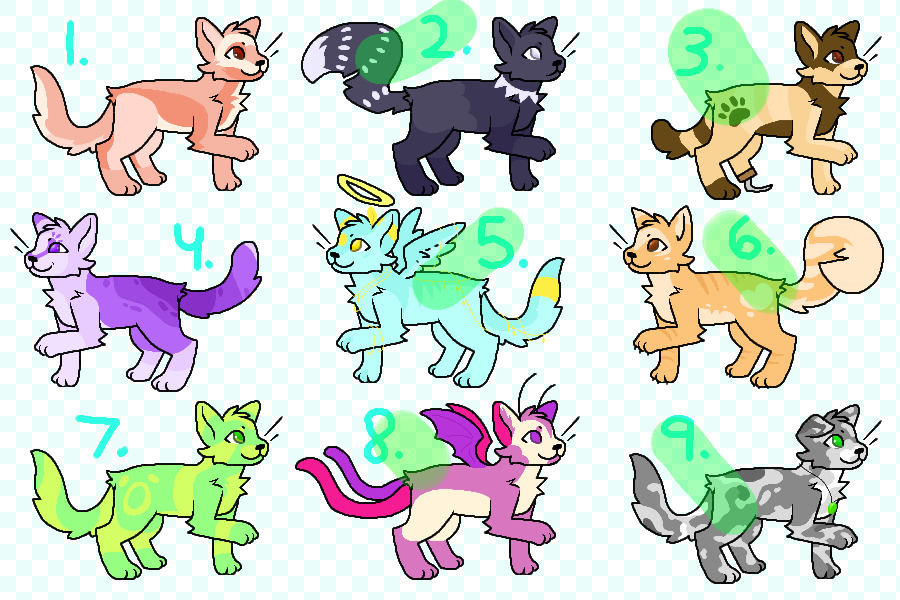 Cat Adoptables 3/9 Open