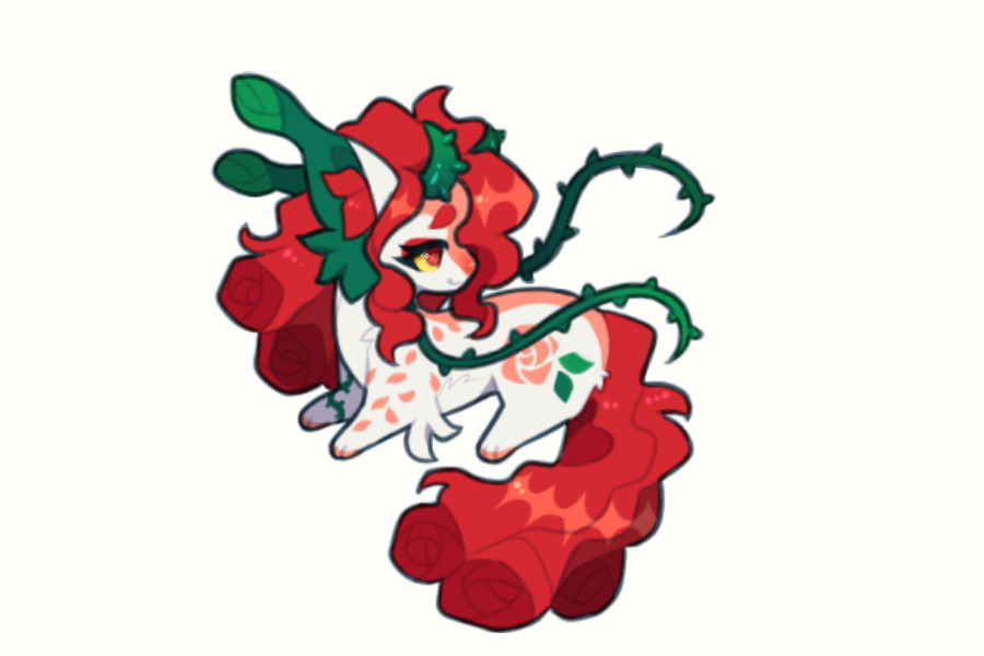 Silly little rose Maru!!!!