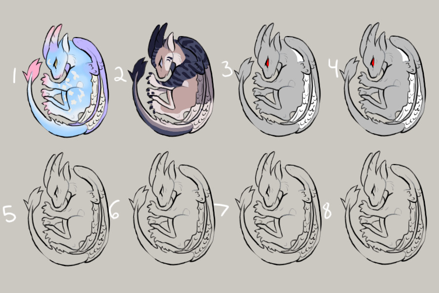 Dragon Adopts for USD wip
