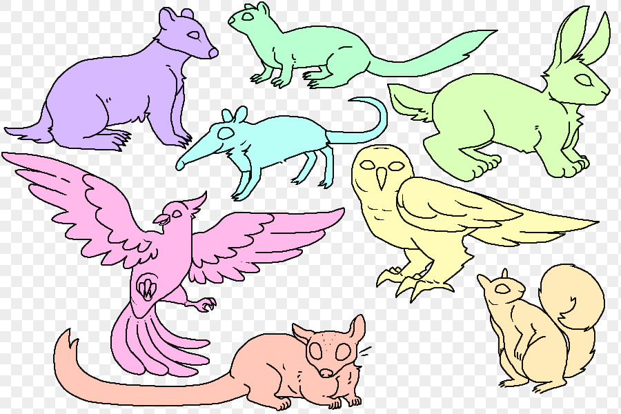 F2U Random Animals Lines