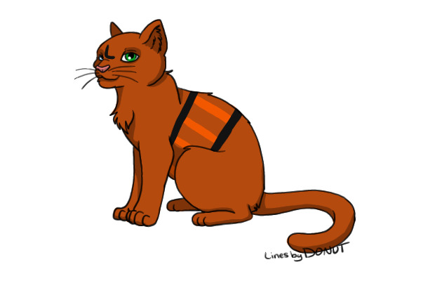 Ladder Warrior Cat for PaintTailFox (Custom)