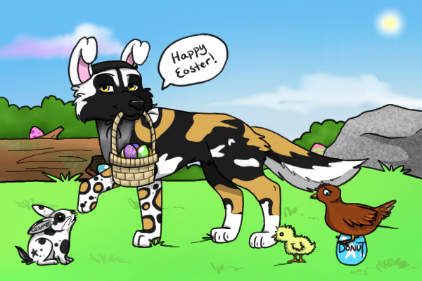 Happy Easter awsomewolf!
