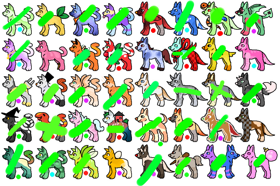 40 cats/dogs free adopts! 5/40 Open