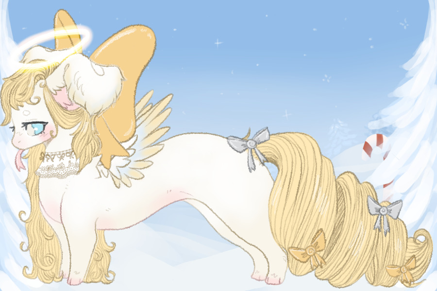 Marumi Advent Calendar Day 2 - Porcelain Tree Topper Angel