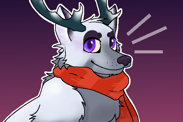 scarf doggy :)
