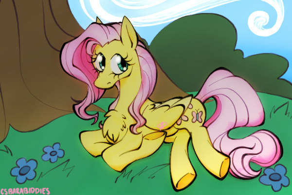 Fluttershy’s Relaxing Day