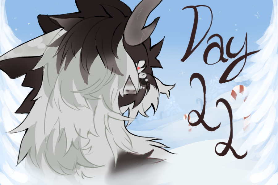 advent marumi day 22 | lonely reindeer