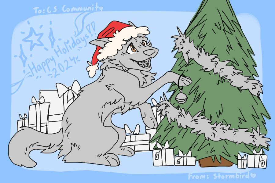 Happy Holidays 2024 - Editable