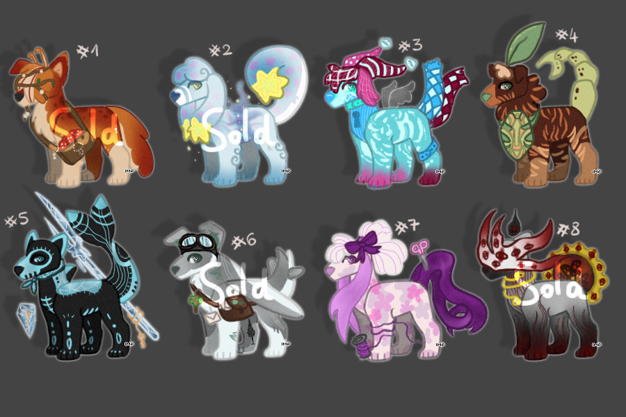 [4/8] Adoptables open!