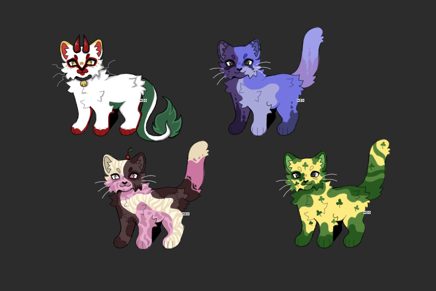 Funky Kitty Adopts! CLOSED