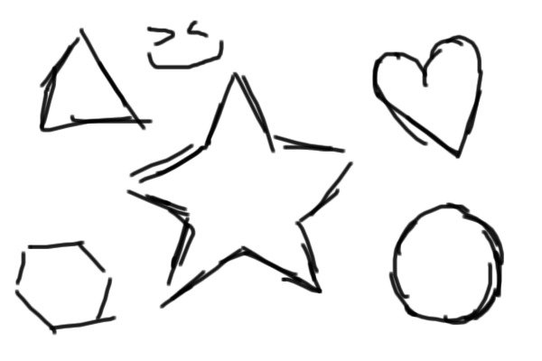 Colour the shapes for a OC!