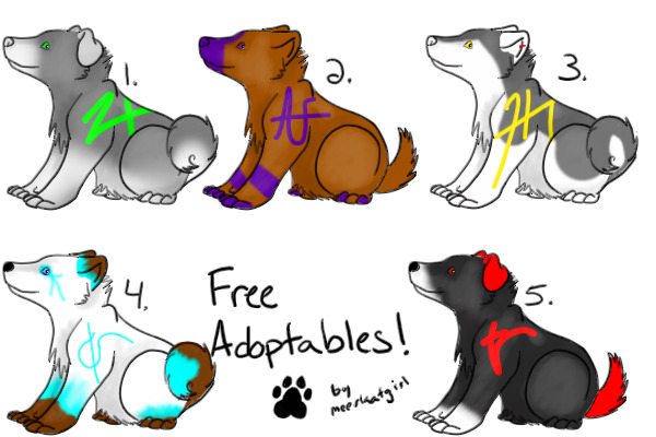 free adoptables!
