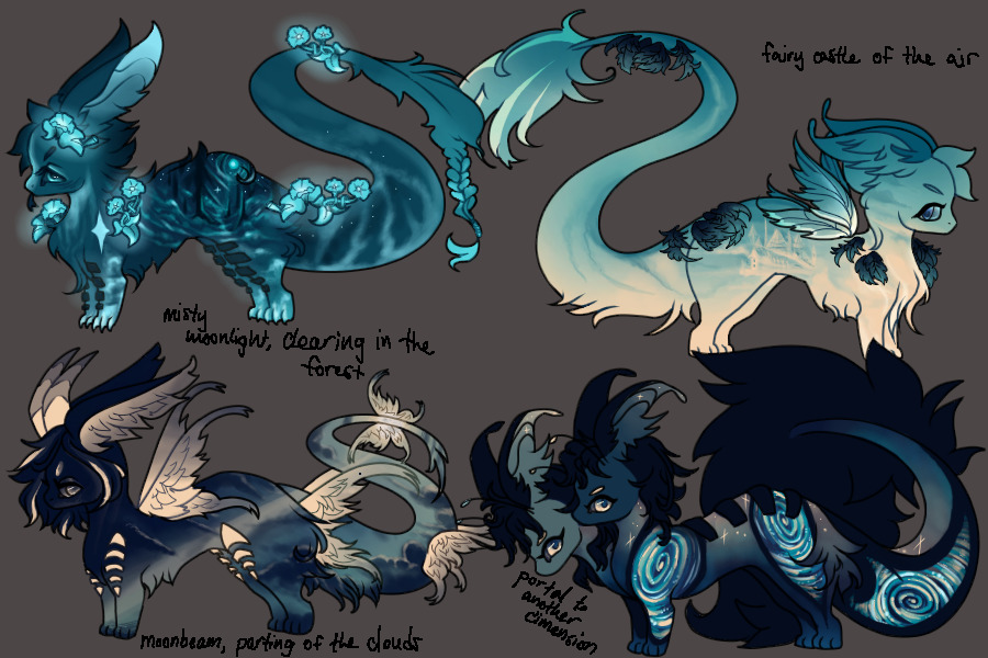 marumi nb #67 - cyan cat x ophanimera