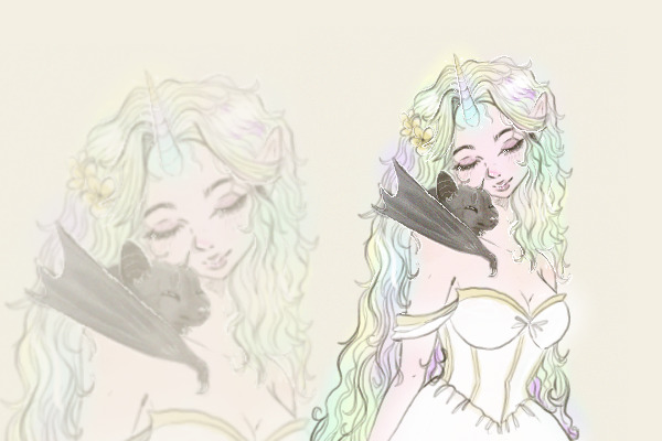 She’s got glitter for skin