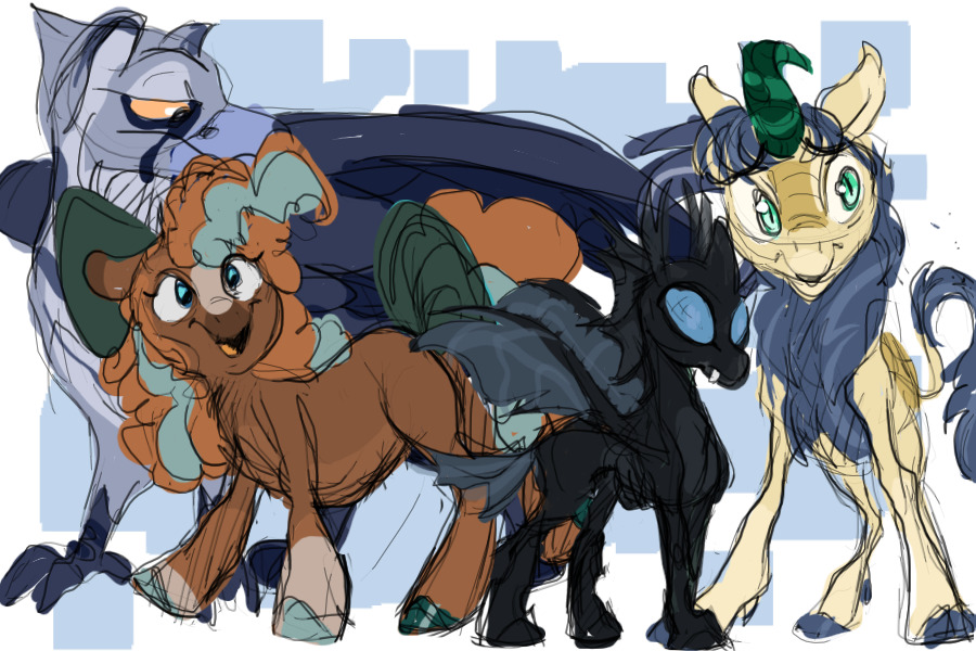 Mlp species doodles