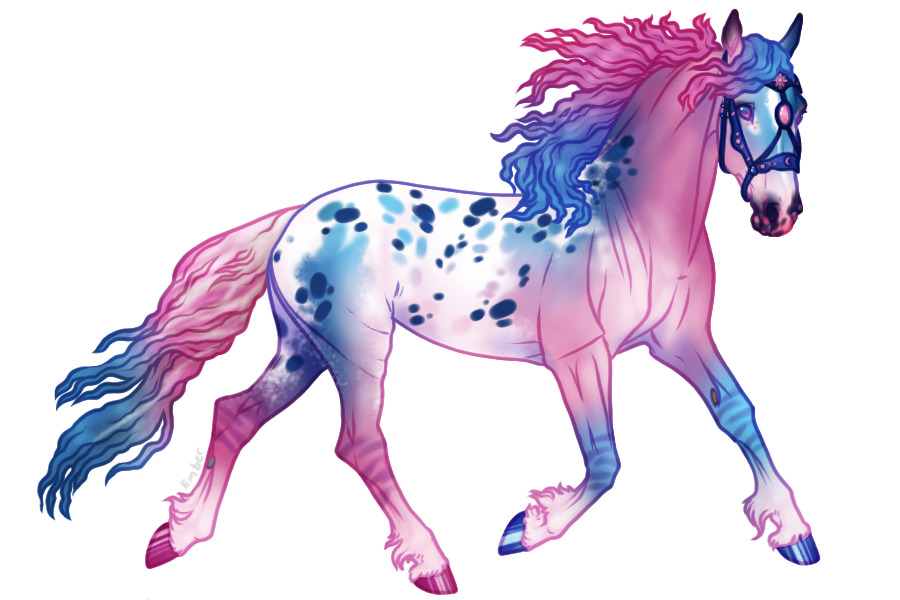 Equinox Equines #0086 - custom for chellerd