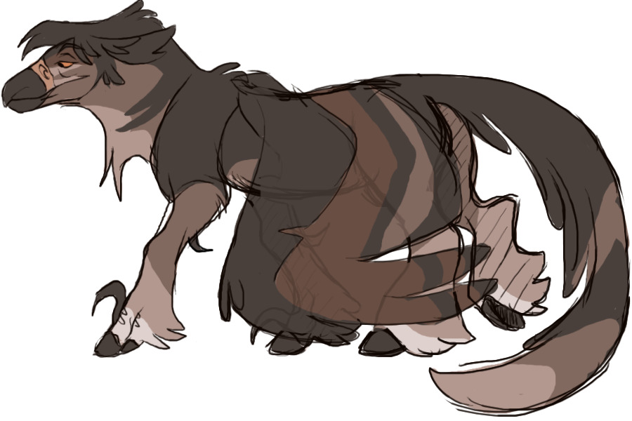 tig ol hippogriff w/ wings