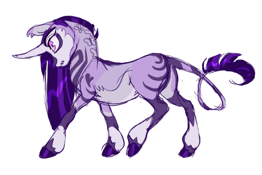gothic unicorn custom