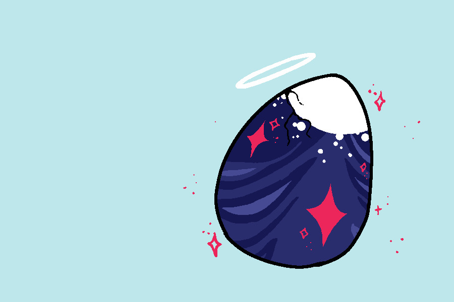 color in the egg, get a pokemon submission