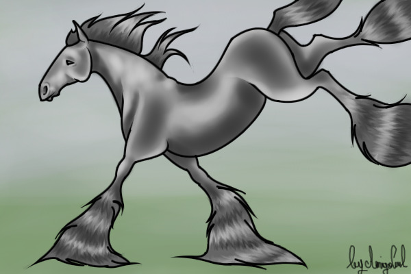 Jumping Horse