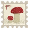 Mushroom Stamp