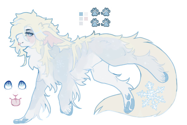 as the snow falls