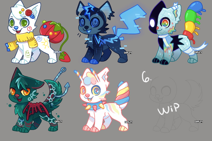5/5 Critter Adopts - pending