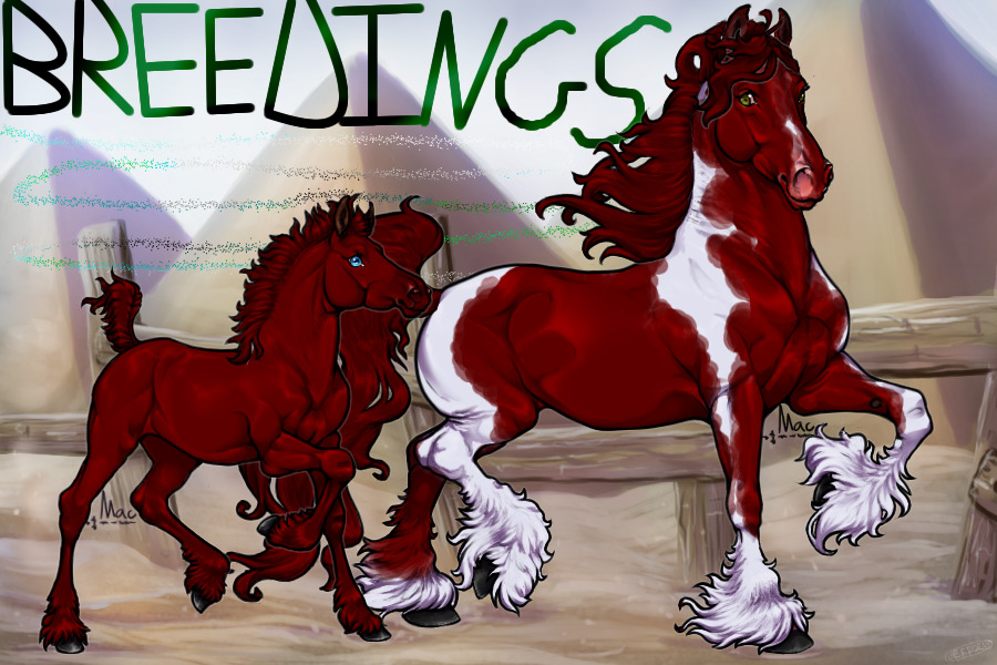 Sycamore Grove Stables' Breedings