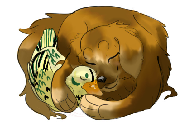 Just a quick little color in