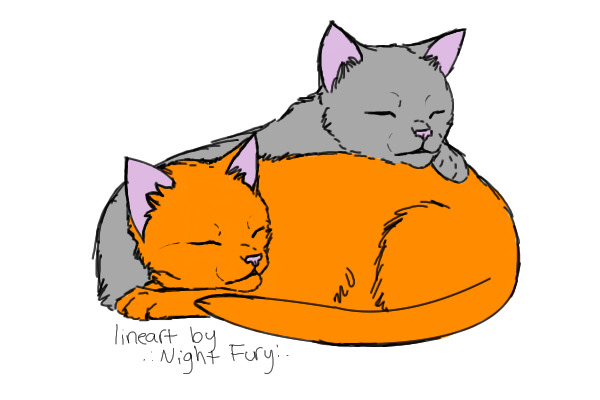Sleeping kitties