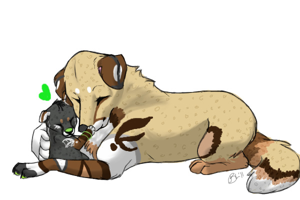 Mother and son