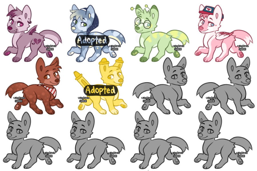Dog Adopts for C$ or WL (4/6 OPEN)