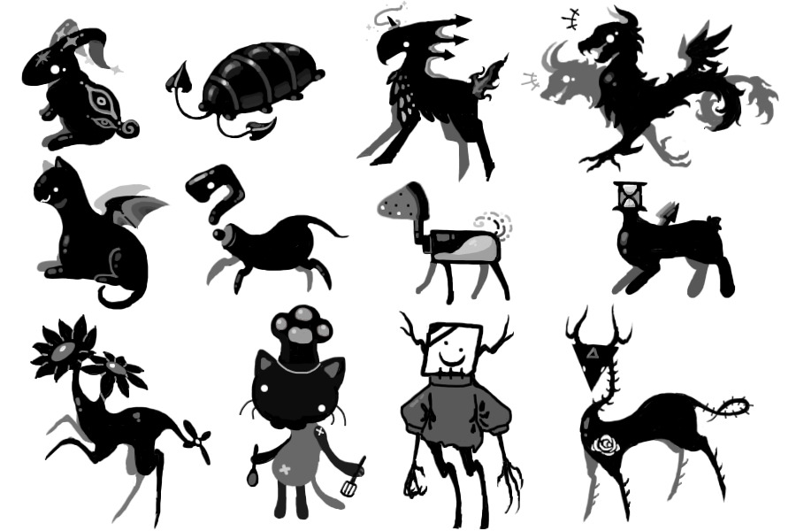 Tiny Shadow Creature Batch #2