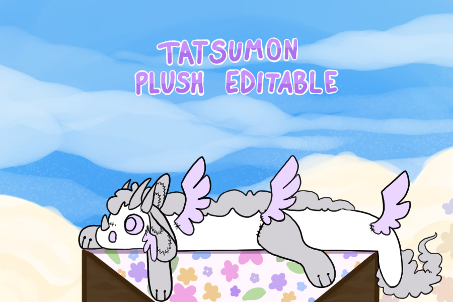Tatsu plush editable