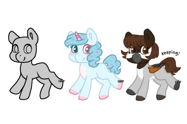 Skippy Pony Adopts (1/2 OPEN)