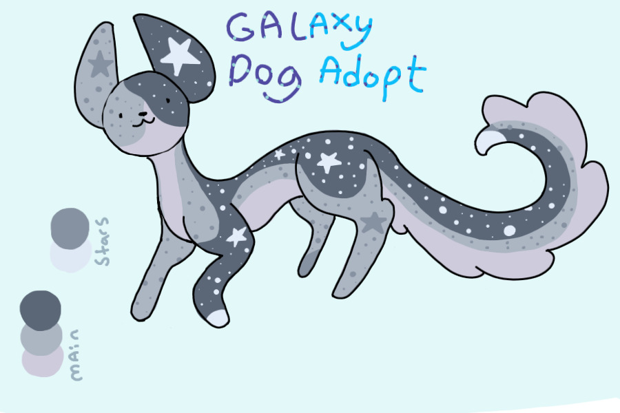 Galaxy Dog Adopt - CLOSED