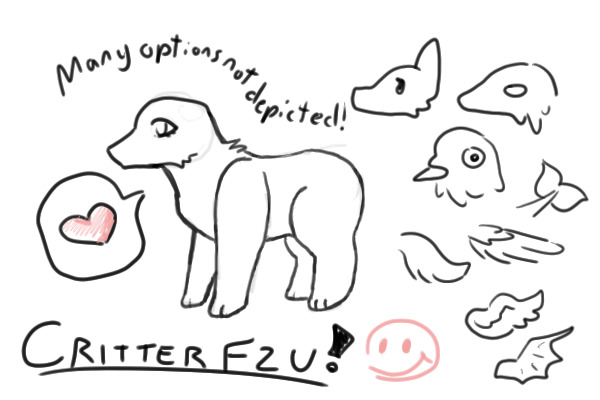 F2U Critter Base [OPTIONS!]