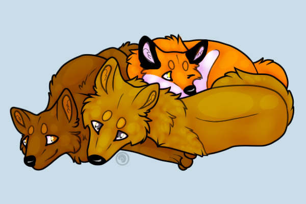 Family cuddle