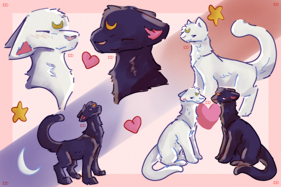 finished sketch page for RenRen93 1/2