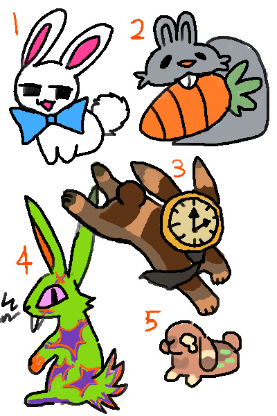 Rabbit doodle adopt