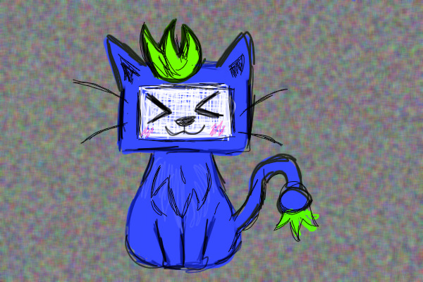 OWNED! Tv blueberry cat