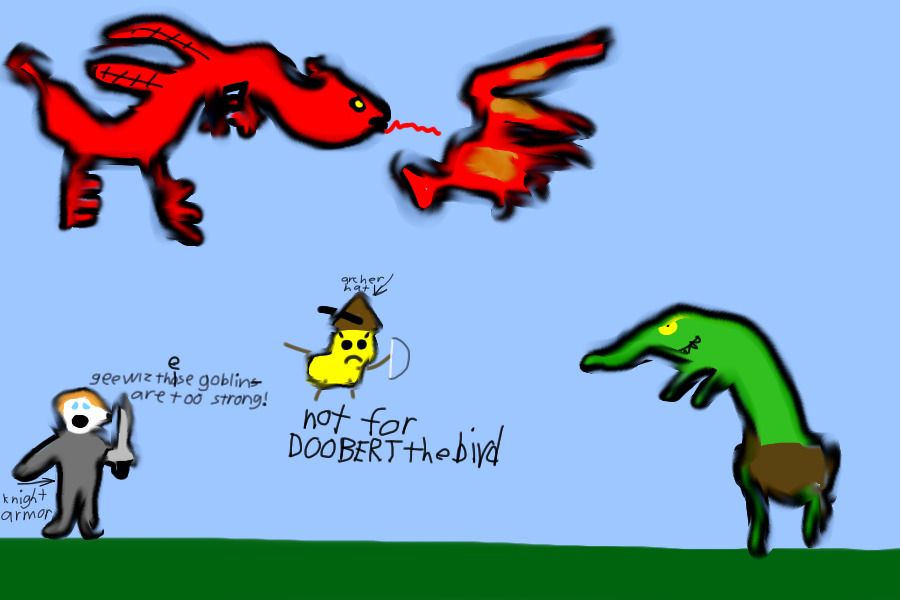 SUMMER EVENT FANART (medieval faire) dnd fan art?